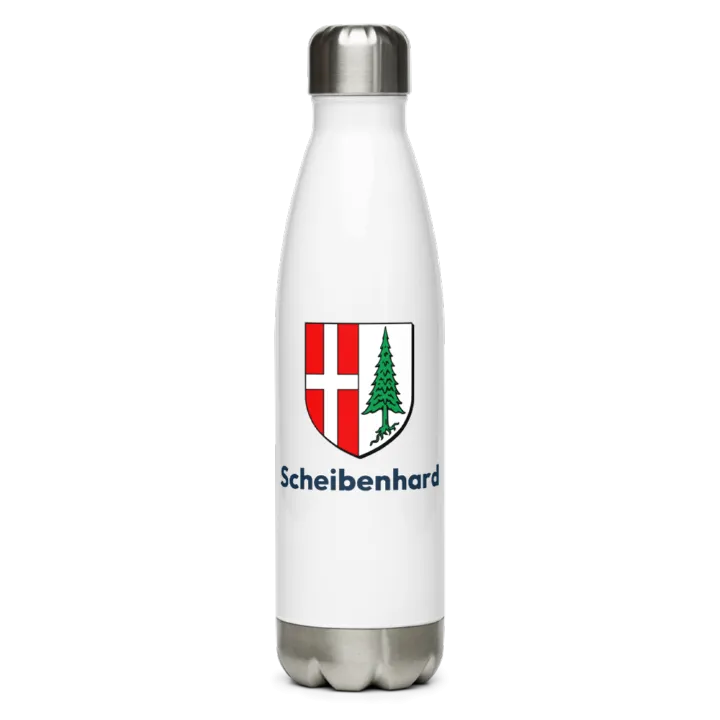 Gourde inox blason de Scheibenhard