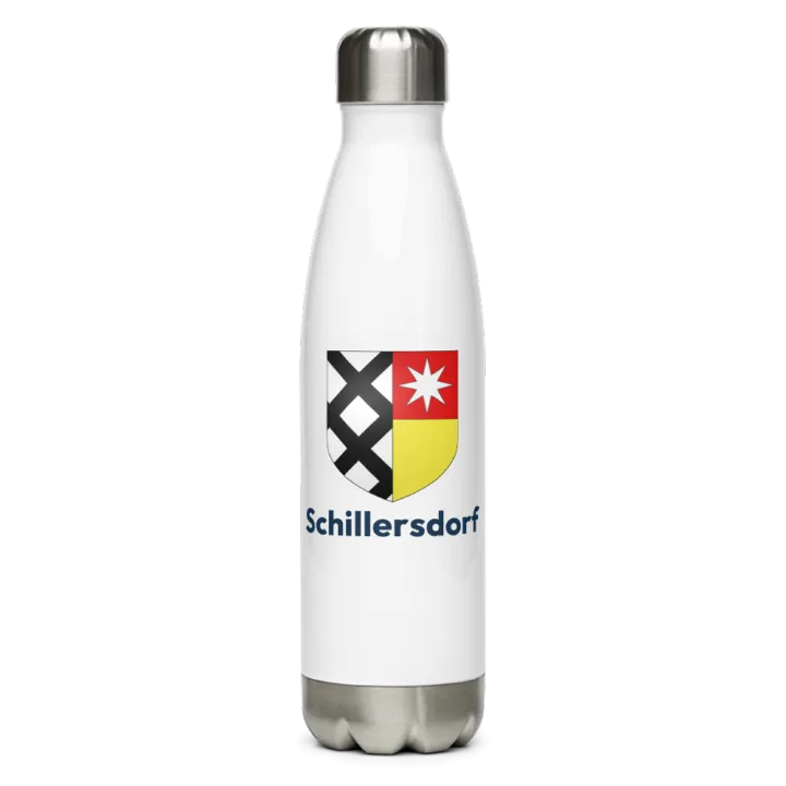 Gourde inox blason de Schillersdorf