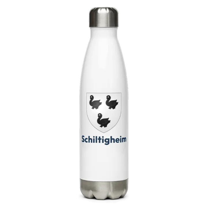 Gourde inox blason de Schiltigheim