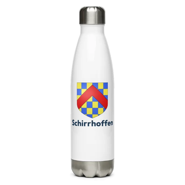 Gourde inox blason de Schirrhoffen