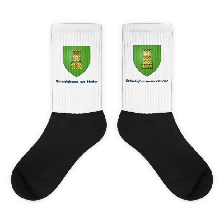 Chaussettes — blason de Schweighouse-sur-Moder