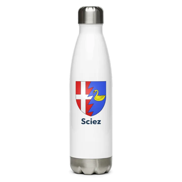 Gourde inox blason de Sciez