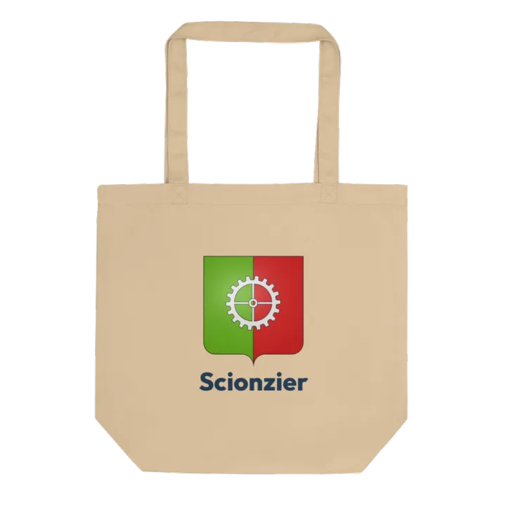 Tote bag coton bio — blason de Scionzier