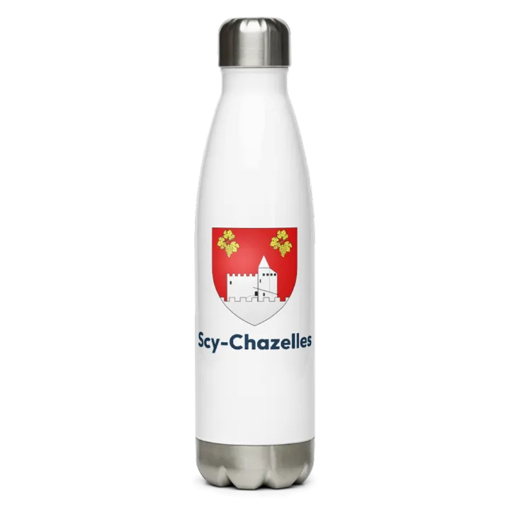 Gourde inox blason de Scy-Chazelles