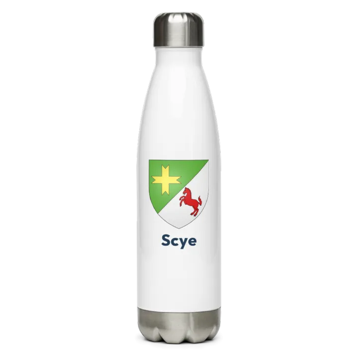 Gourde inox — blason de Scye