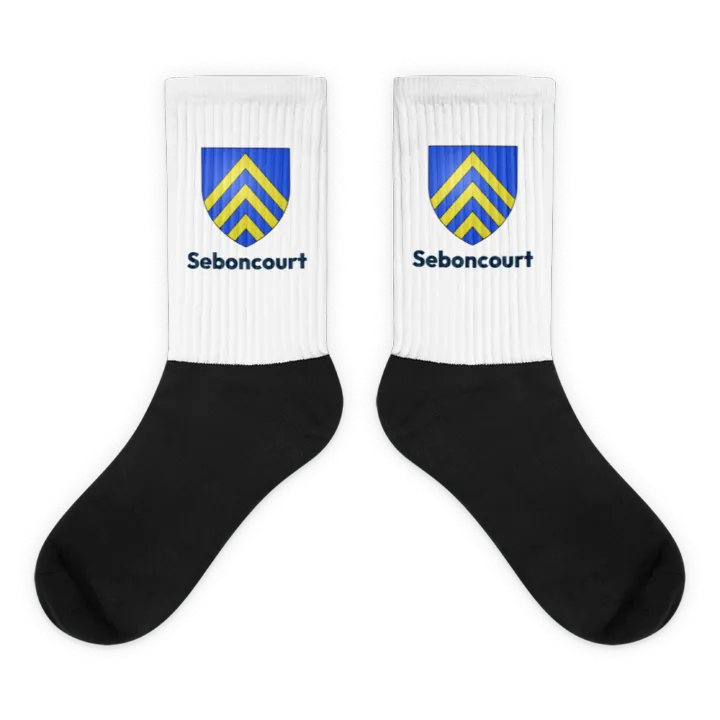 Chaussettes — blason de Seboncourt