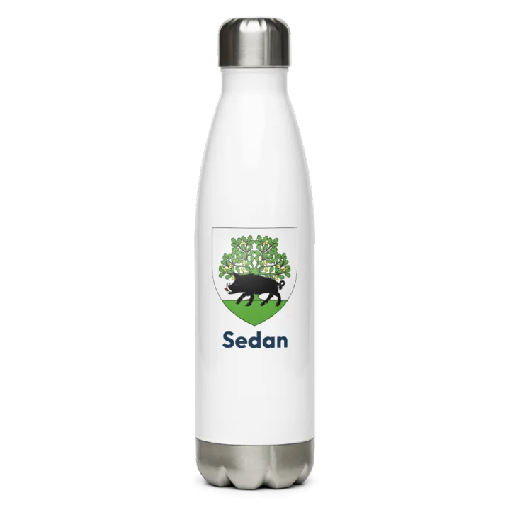Gourde inox blason de Sedan
