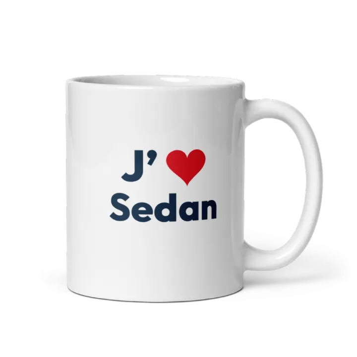 Mug « J’❤ Sedan »