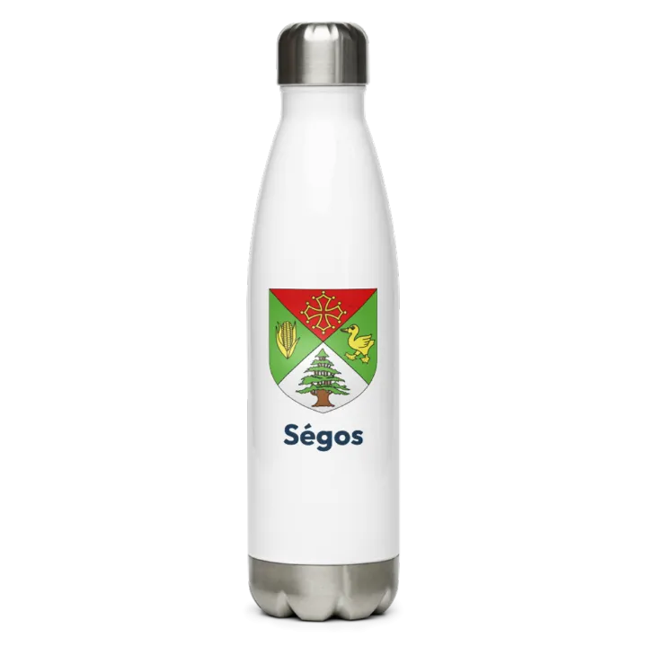 Gourde inox blason de Ségos