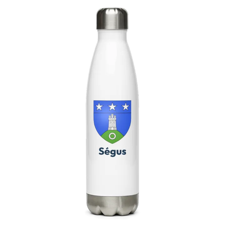 Gourde inox blason de Ségus