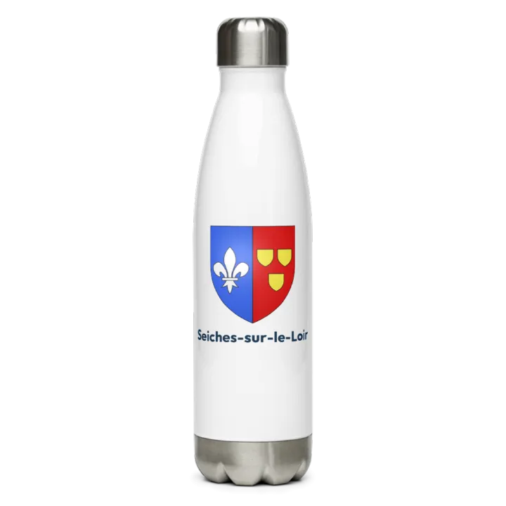 Gourde inox blason de Seiches-sur-le-Loir