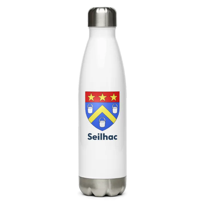 Gourde inox blason de Seilhac