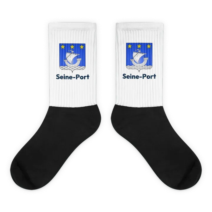 Chaussettes — blason de Seine-Port