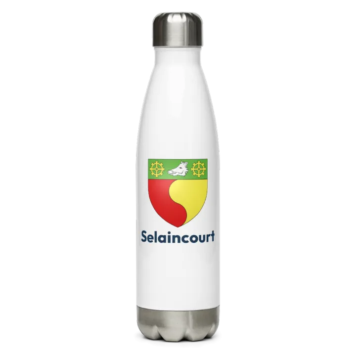 Gourde inox blason de Selaincourt