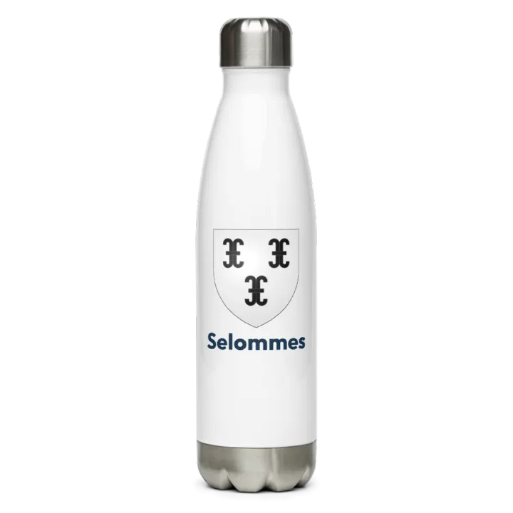 Gourde inox blason de Selommes