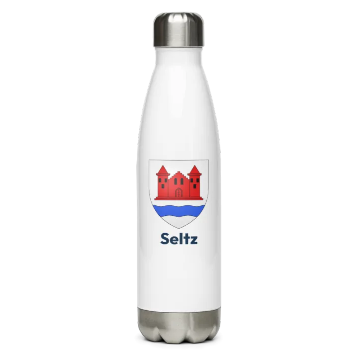 Gourde inox blason de Seltz