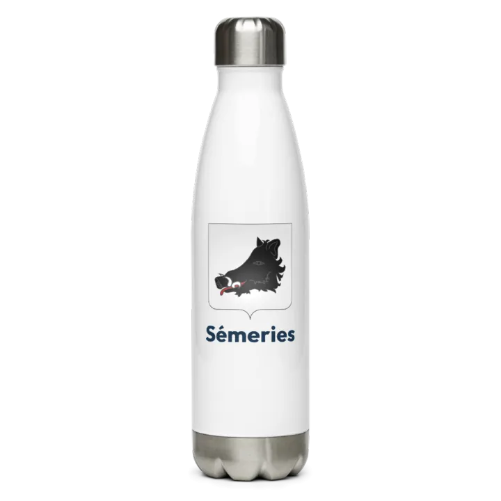 Gourde inox blason de Sémeries
