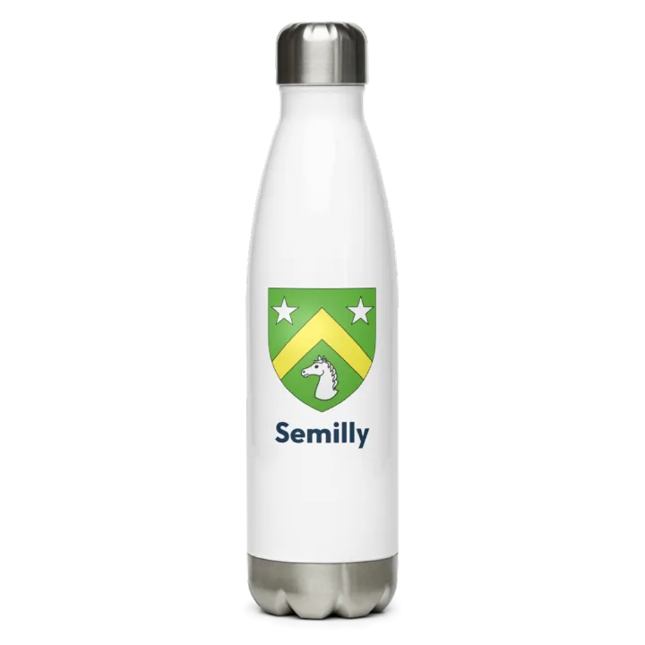Gourde inox blason de Semilly