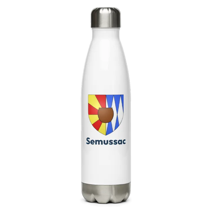 Gourde inox blason de Semussac