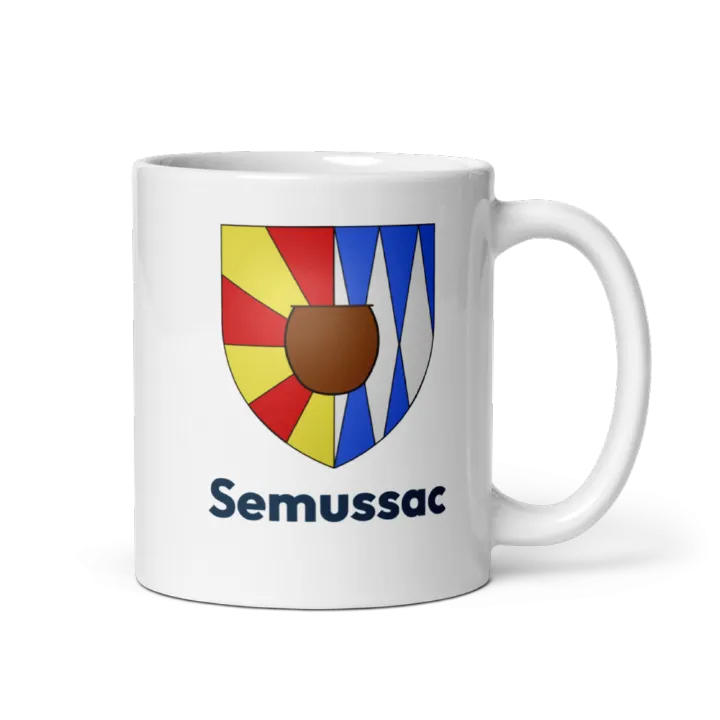 Mug blason de Semussac