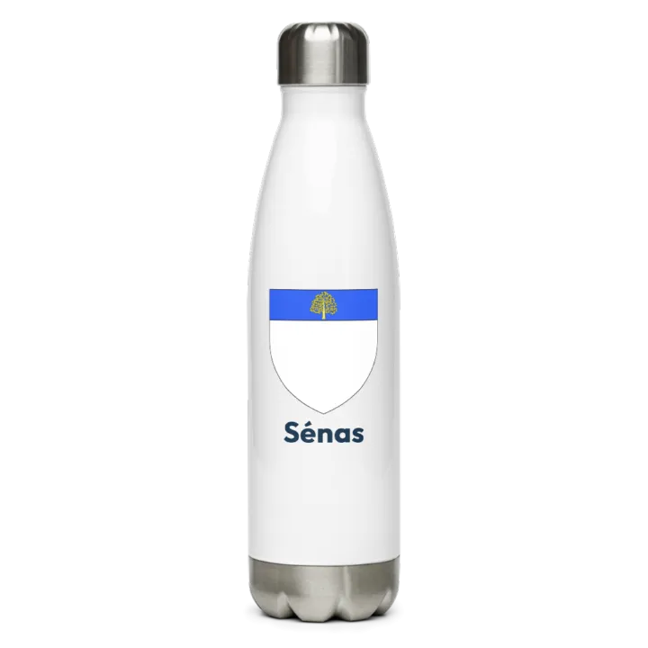 Gourde inox blason de Sénas