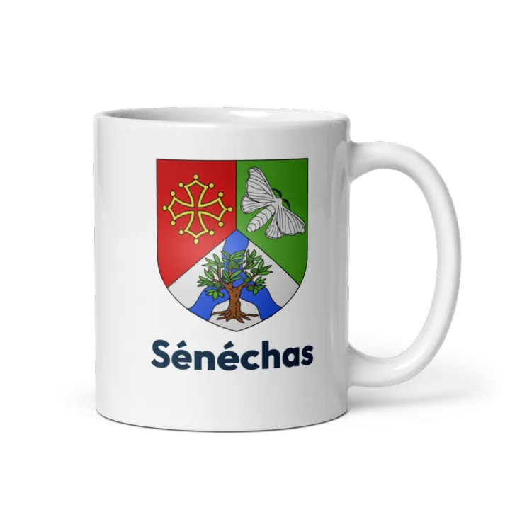 Mug blason de Sénéchas