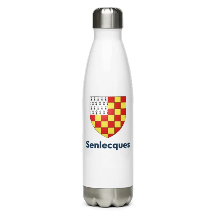 Gourde inox blason de Senlecques