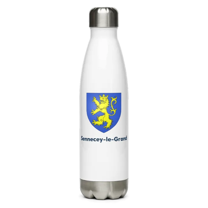 Gourde inox blason de Sennecey-le-Grand