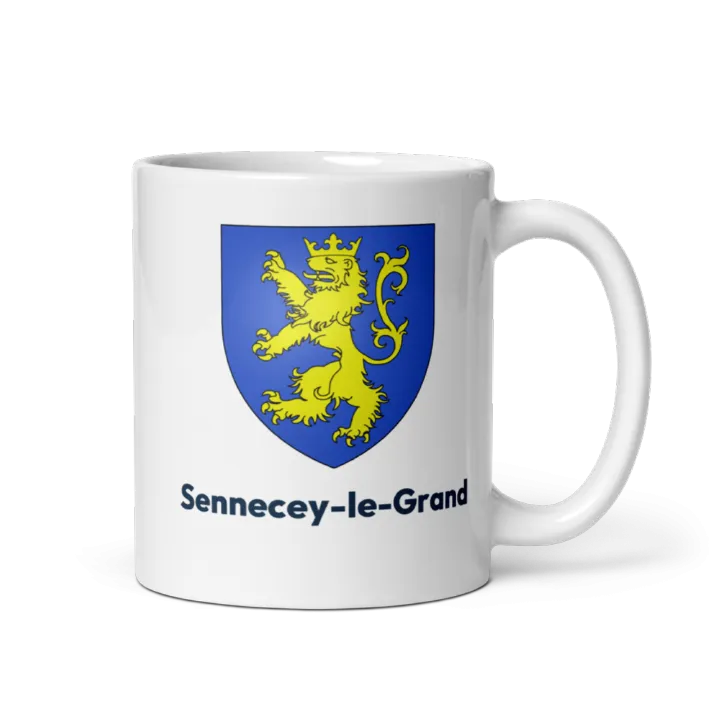 Mug blason de Sennecey-le-Grand