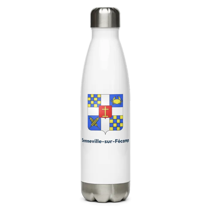 Gourde inox blason de Senneville-sur-Fécamp