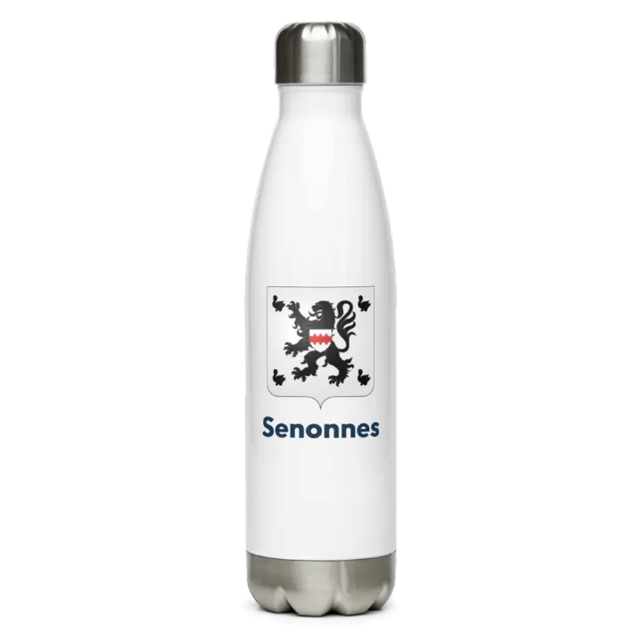Gourde inox blason de Senonnes