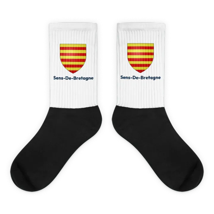 Chaussettes — blason de Sens-de-Bretagne