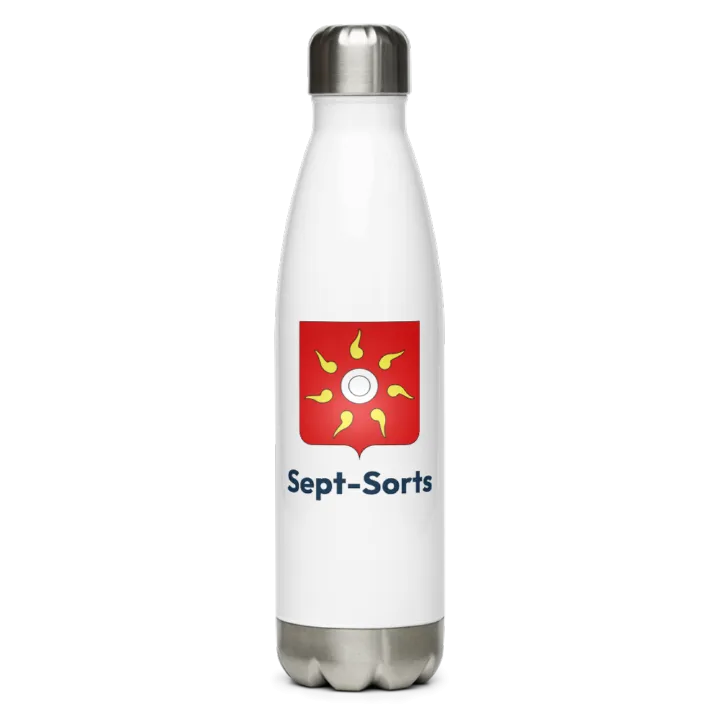 Gourde inox blason de Sept-Sorts
