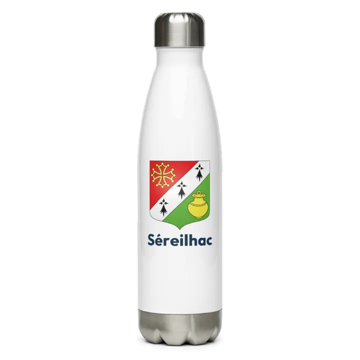 Gourde inox blason de Séreilhac