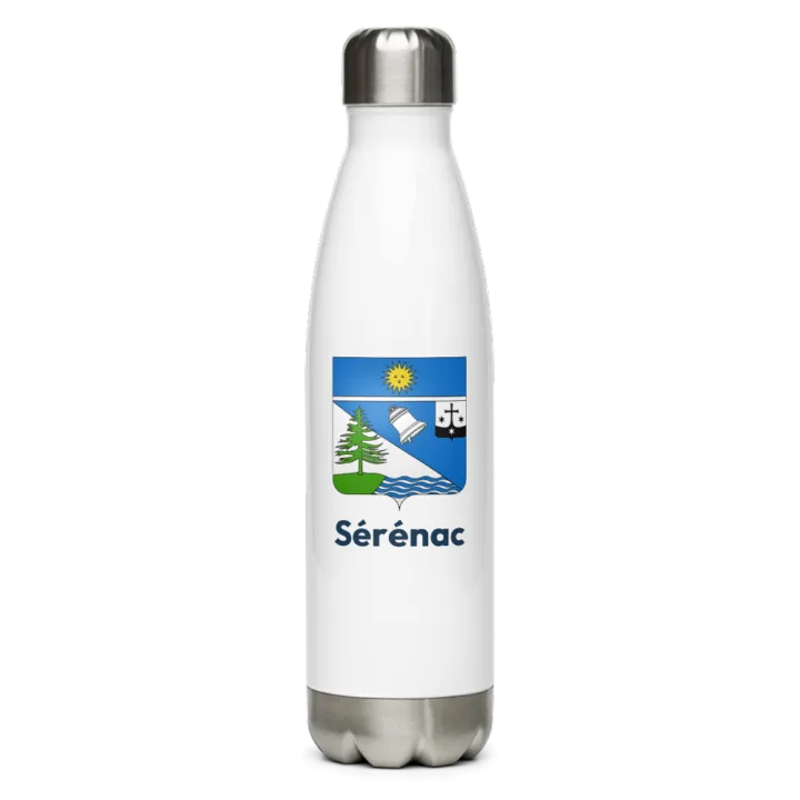 Gourde inox blason de Sérénac
