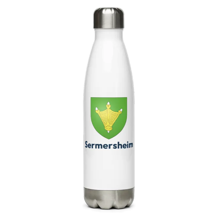 Gourde inox blason de Sermersheim