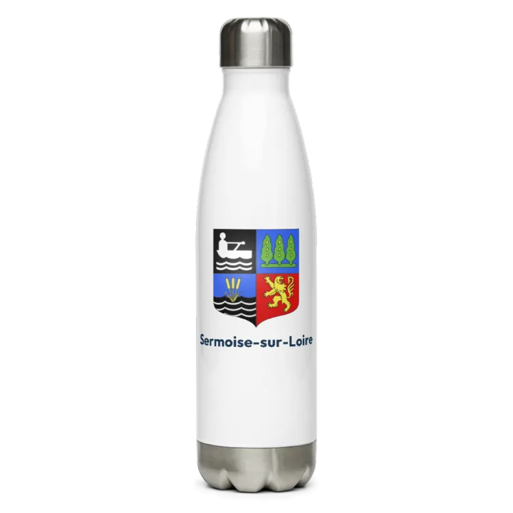 Gourde inox blason de Sermoise-sur-Loire