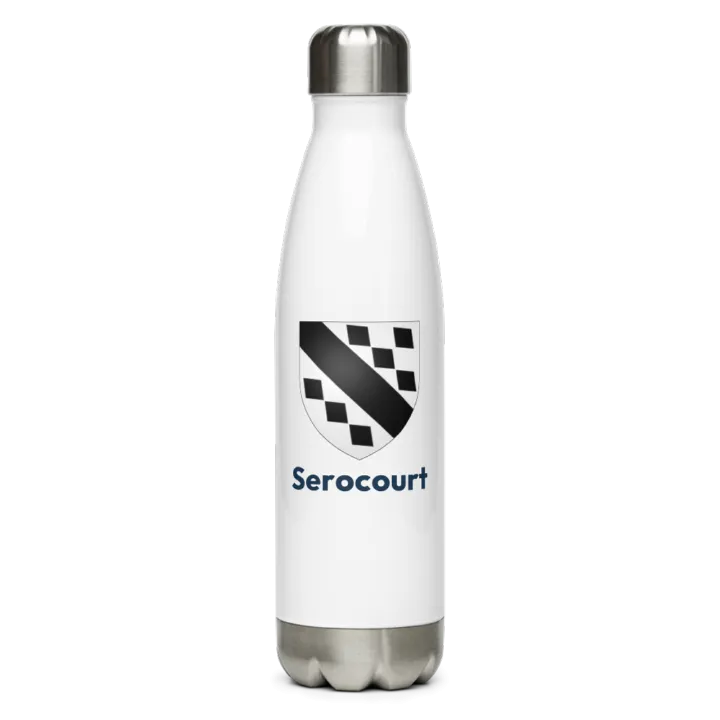Gourde inox blason de Serocourt