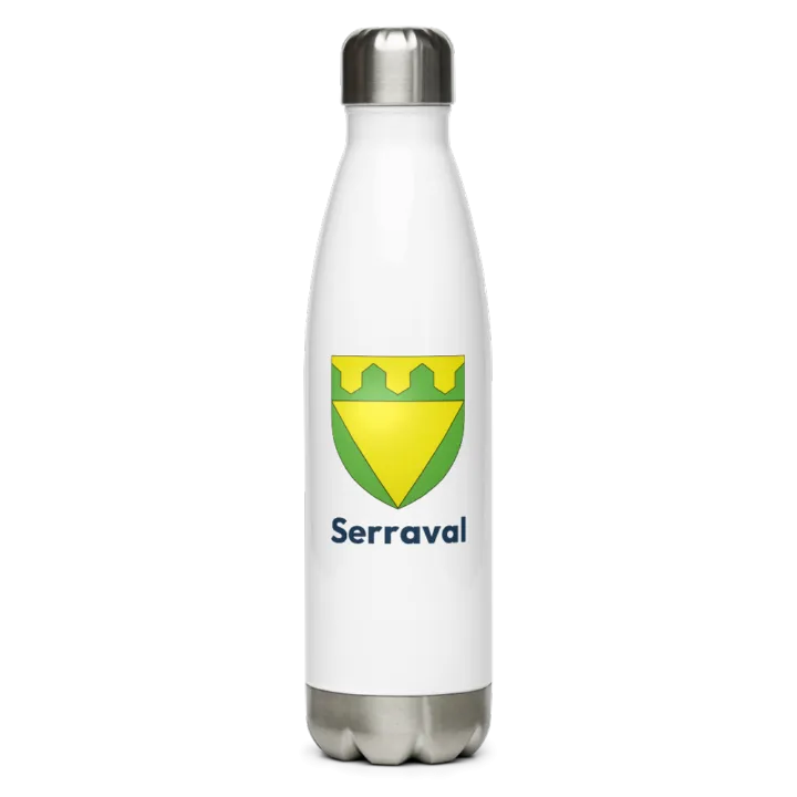 Gourde inox blason de Serraval