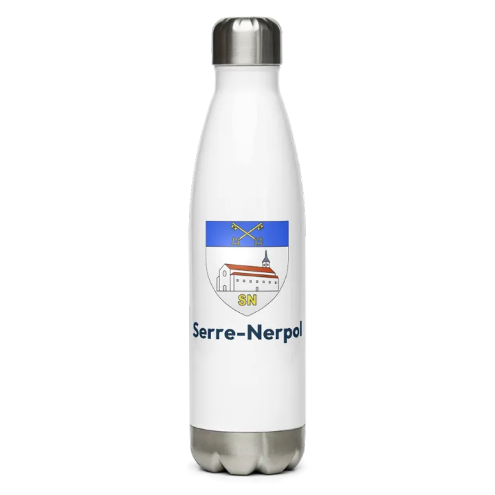 Gourde inox blason de Serre-Nerpol