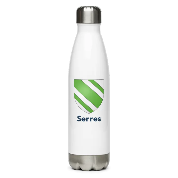 Gourde inox blason de Serres
