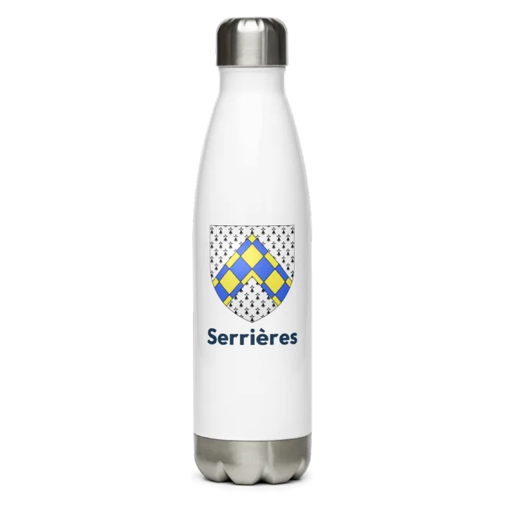 Gourde inox blason de Serrières