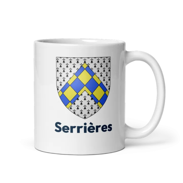 Mug blason de Serrières