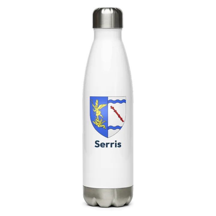 Gourde inox blason de Serris