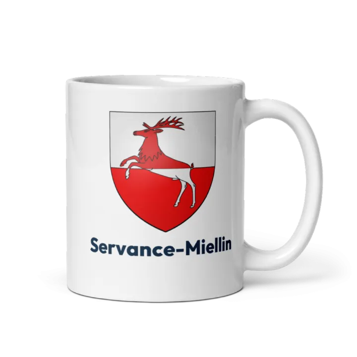 Mug blason de Servance-Miellin