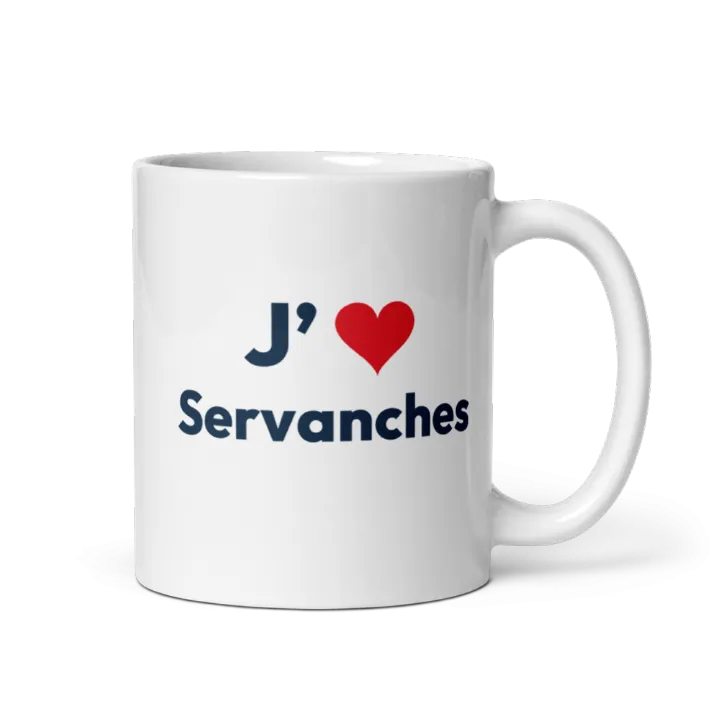 Mug « J’❤ Servanches »