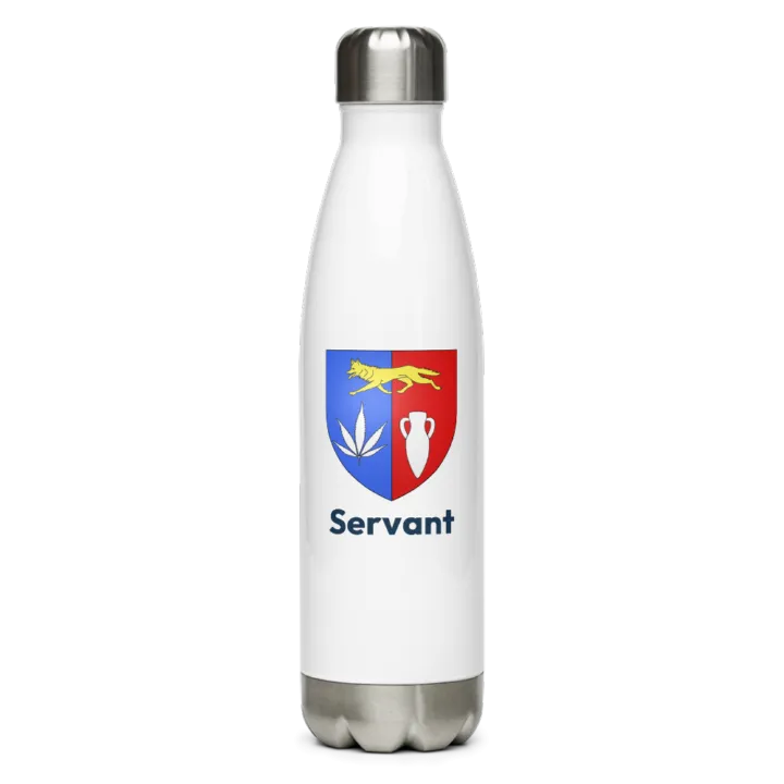 Gourde inox blason de Servant