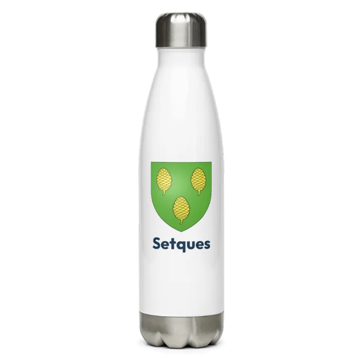 Gourde inox blason de Setques