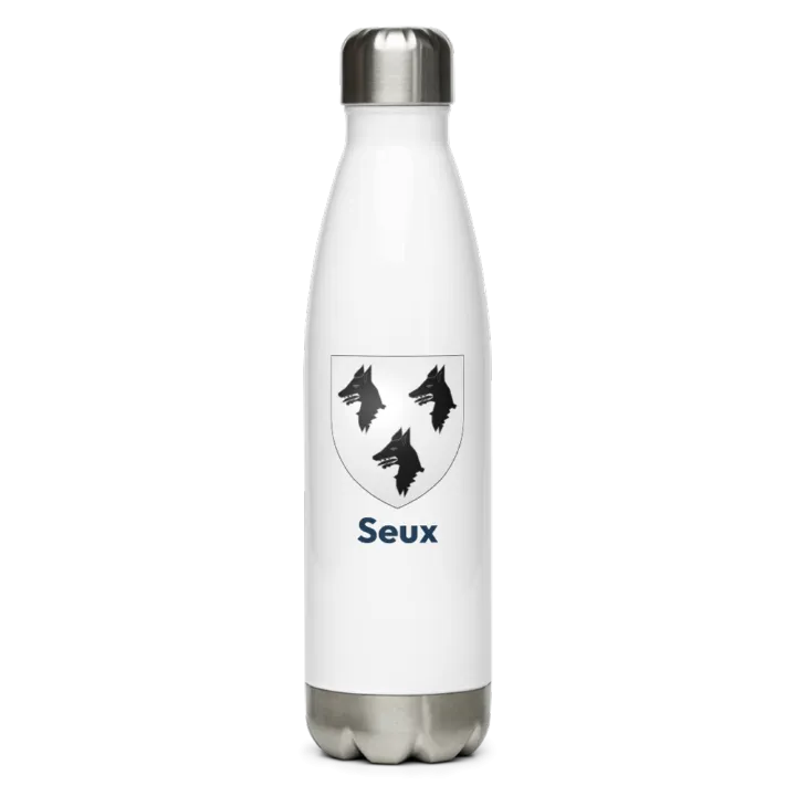 Gourde inox blason de Seux