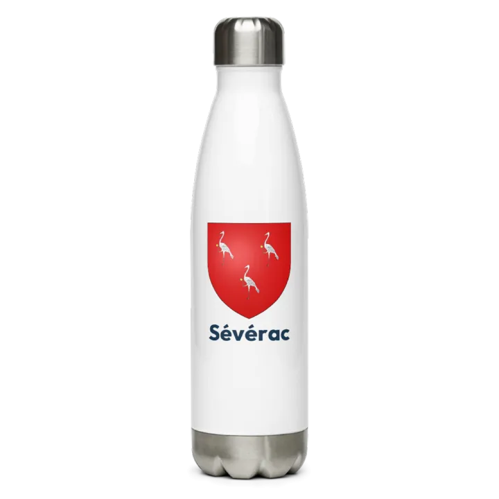 Gourde inox blason de Sévérac
